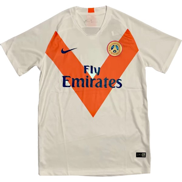 Camiseta Entrenamiento Paris Saint Germain 2018/19 Blanco Naranja